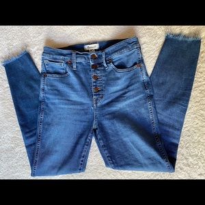Madewell 10” High-Rise Skinny 29